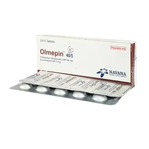 Olmepin 5/40 5mg+40mg Tablet