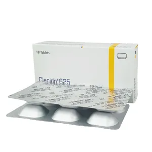 Clacido 500mg+125mg Tablet