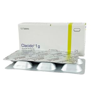 Clacido 1gm 875mg+125mg Tablet