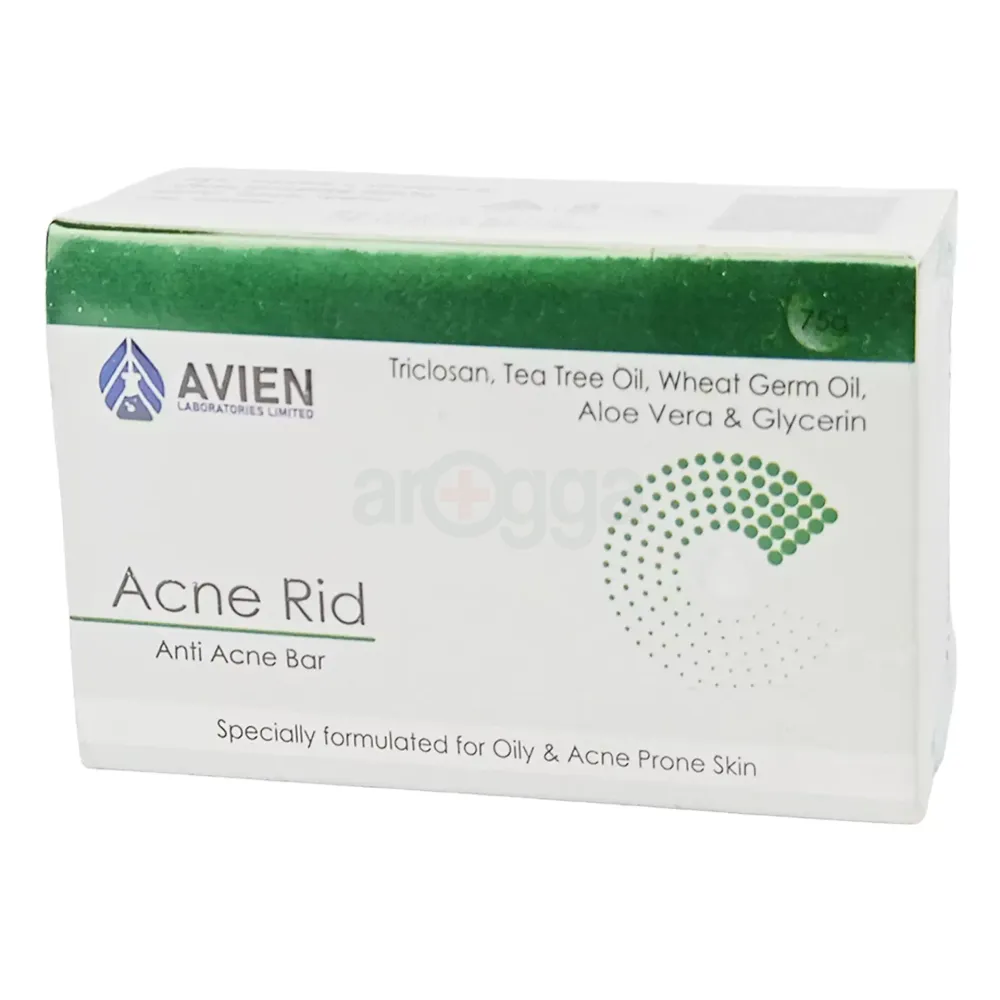 Acne Rid Anti-Acne Bar 75gm – For Oily & Acne-Prone Skin price in ...