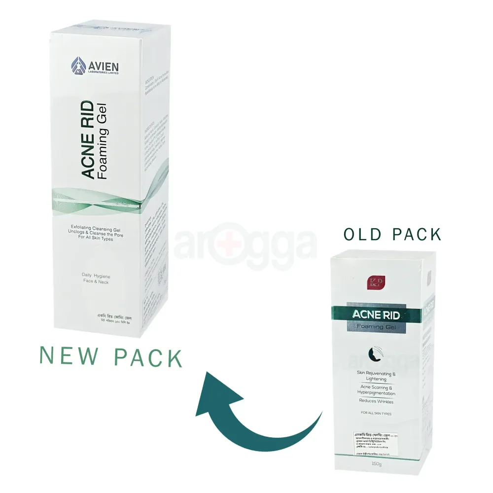 Acne Rid Foaming  Gel  