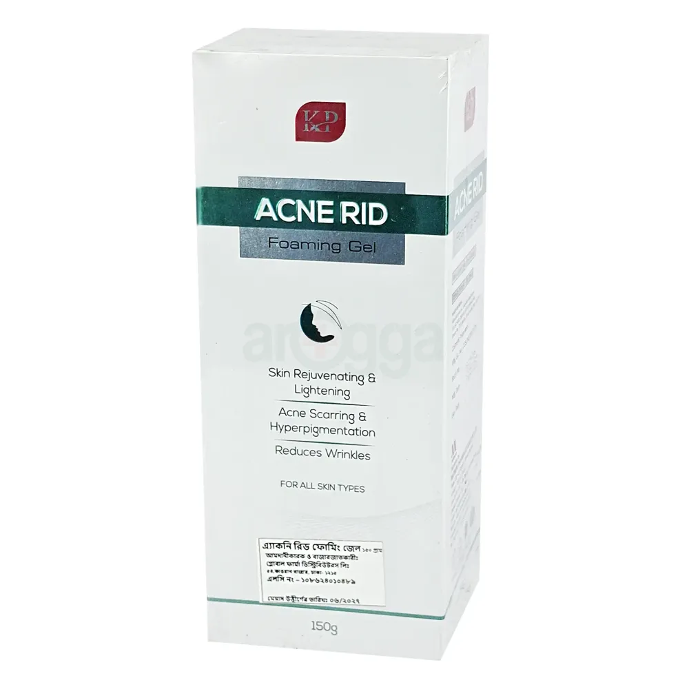 Acne Rid Foaming  Gel  