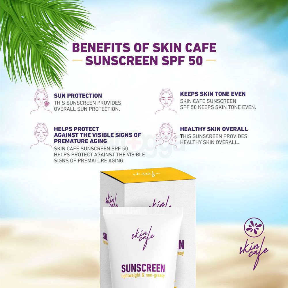 Skin Cafe Sunscreen SPF 50 PA+++  