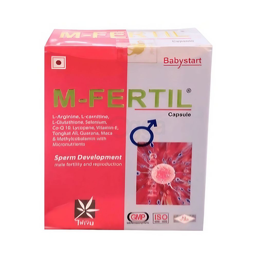 M-FERTIL Capsules – Male Fertility & Sperm Development Support  