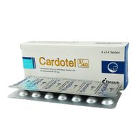 Cardotel 5/40 5mg+40mg Tablet