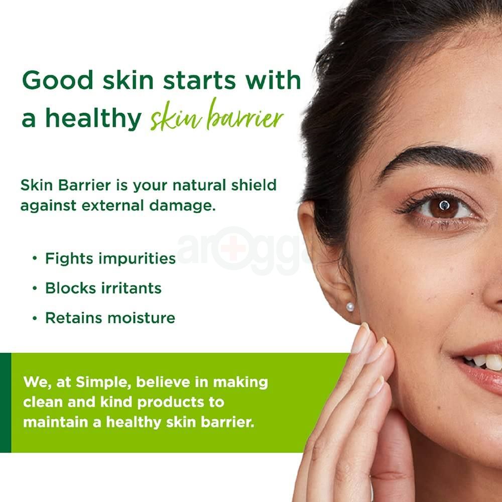 Simple Kind to Skin Refreshing Facial Wash with Vitamin B5+E  