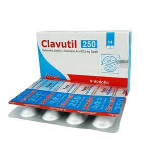 Clavutil 250mg+62.5mg Tablet