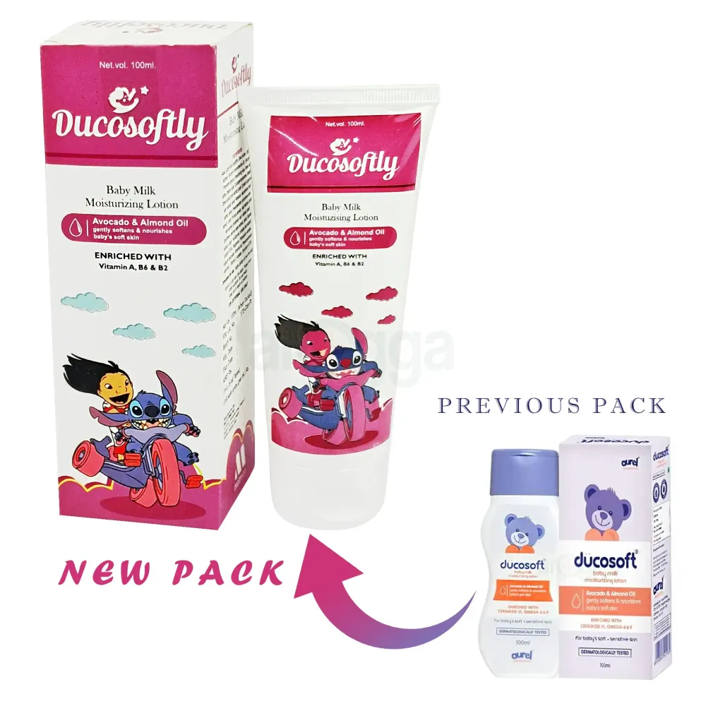 Duco Softly Baby Milk Moisturizing Lotion  