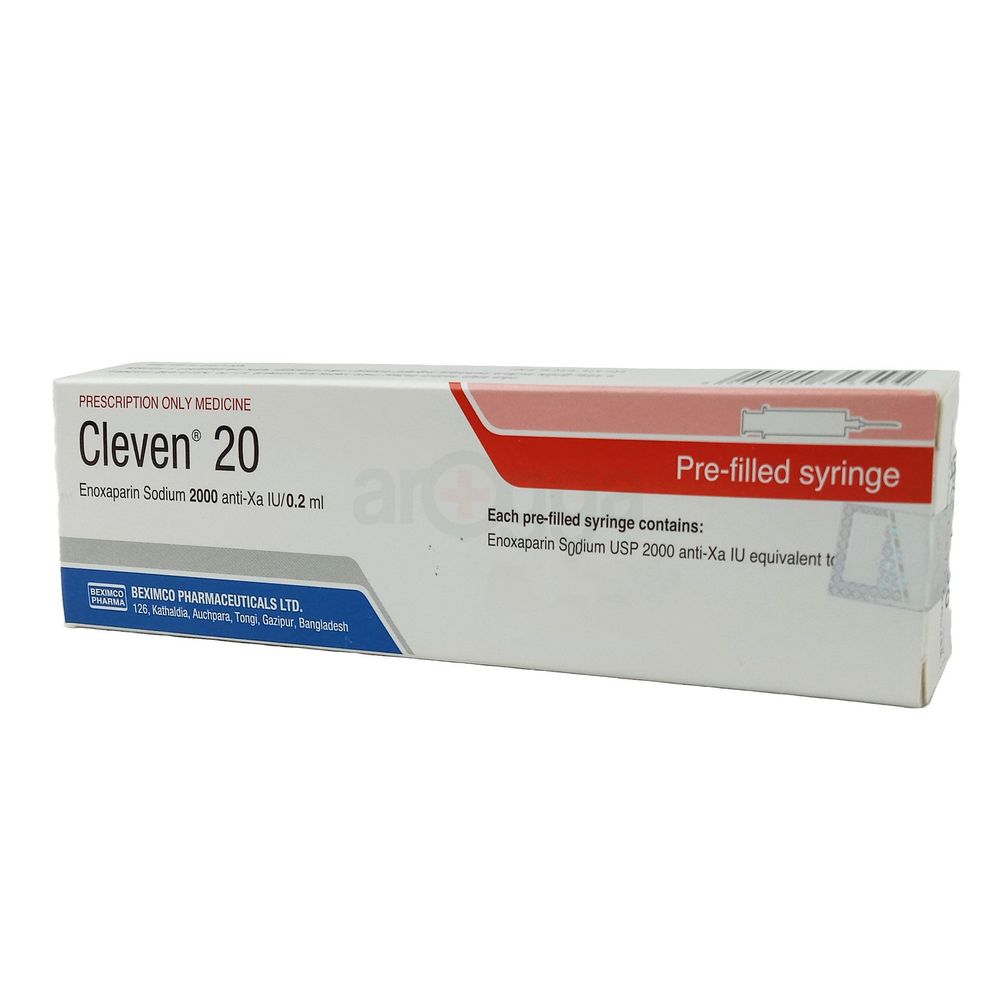 Cleven 20mg/0.2ml Injection