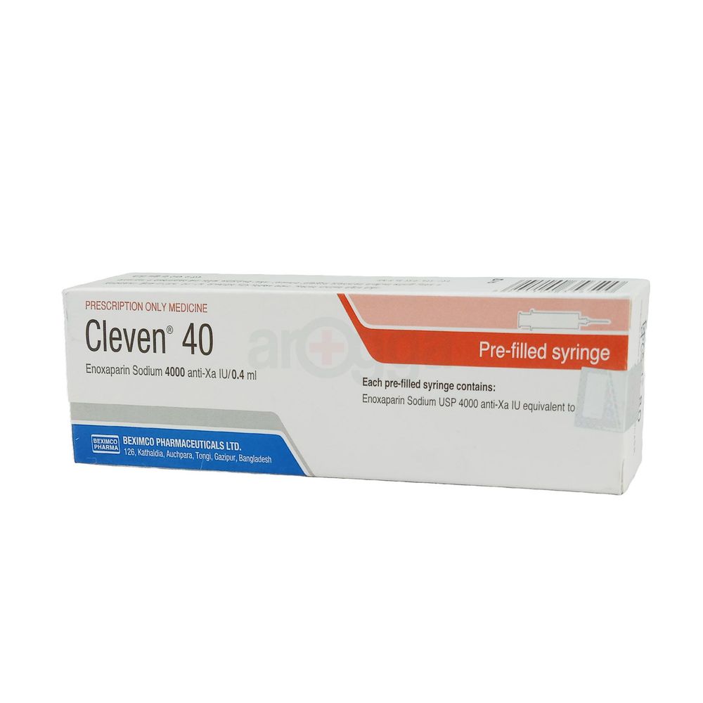 Cleven 40mg/0.4ml Injection