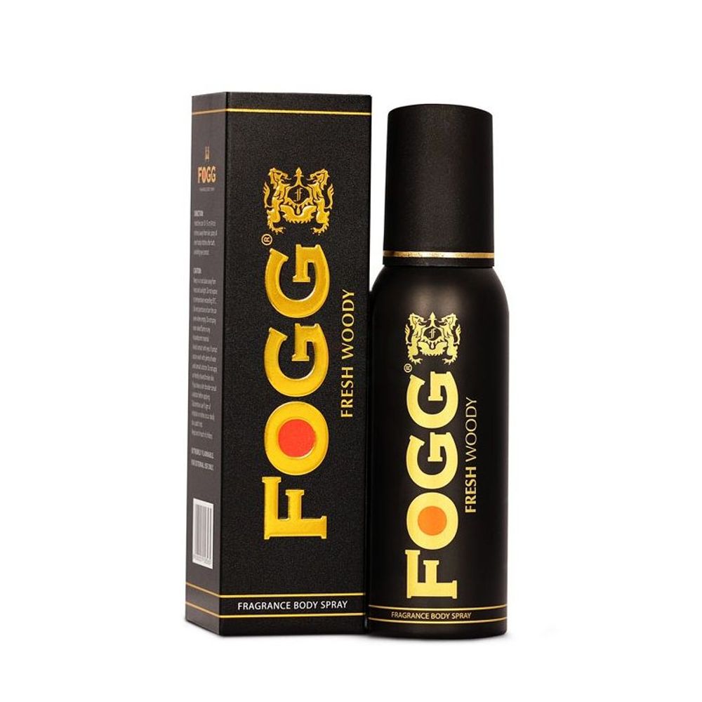 Fogg Black Men Body Spray (Woody) 120ml  