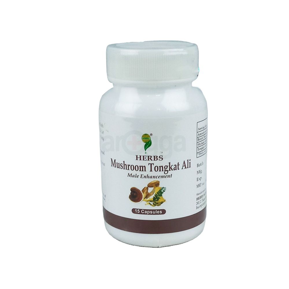 Herbs Mushroom Tongkat Ali  capsule