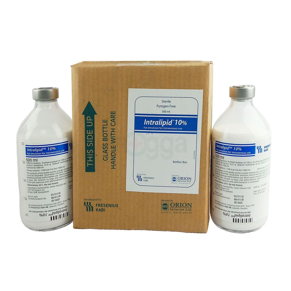 Intralipid 500ml IV 10g+1.2g+2.25g Injection