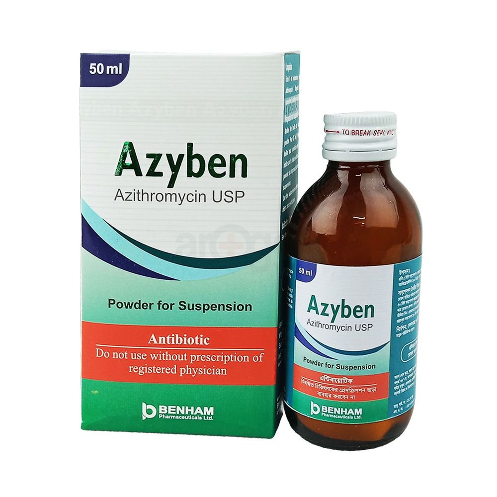 Azyben 50ml 200mg/5ml Powder for Suspension