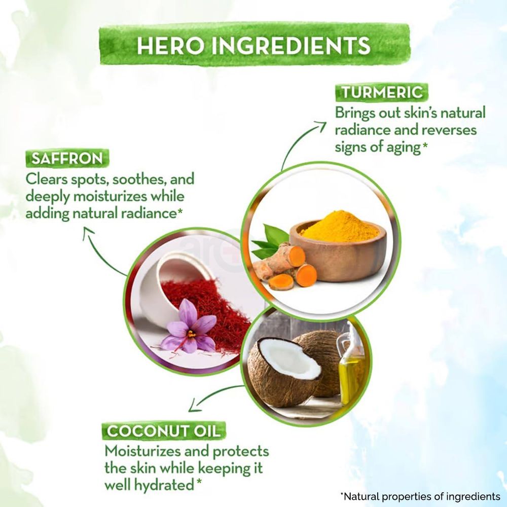 Mamaearth Ubtan Facewash with Turmeric and Saffron for Tan Removal 100ml  