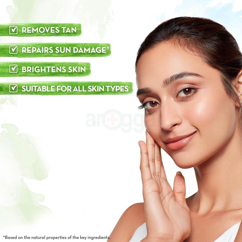 Mamaearth Ubtan Facewash with Turmeric and Saffron for Tan Removal 100ml  