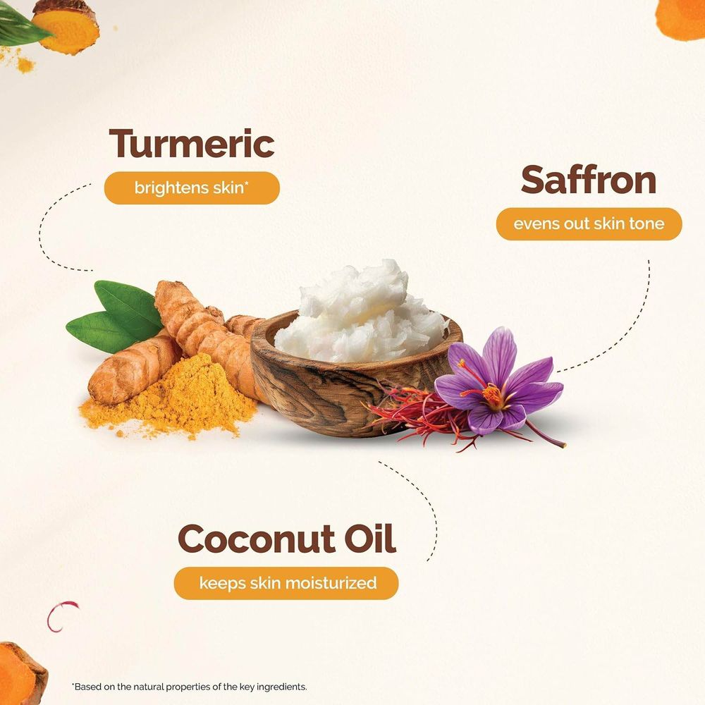 Mamaearth Ubtan Facewash with Turmeric and Saffron for Tan Removal 100ml  