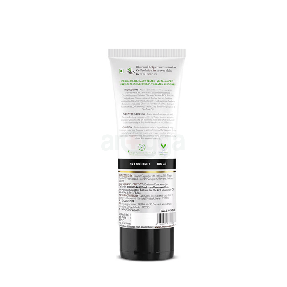 Mamaearth Charcoal Facewash for Oil Control 100ml  