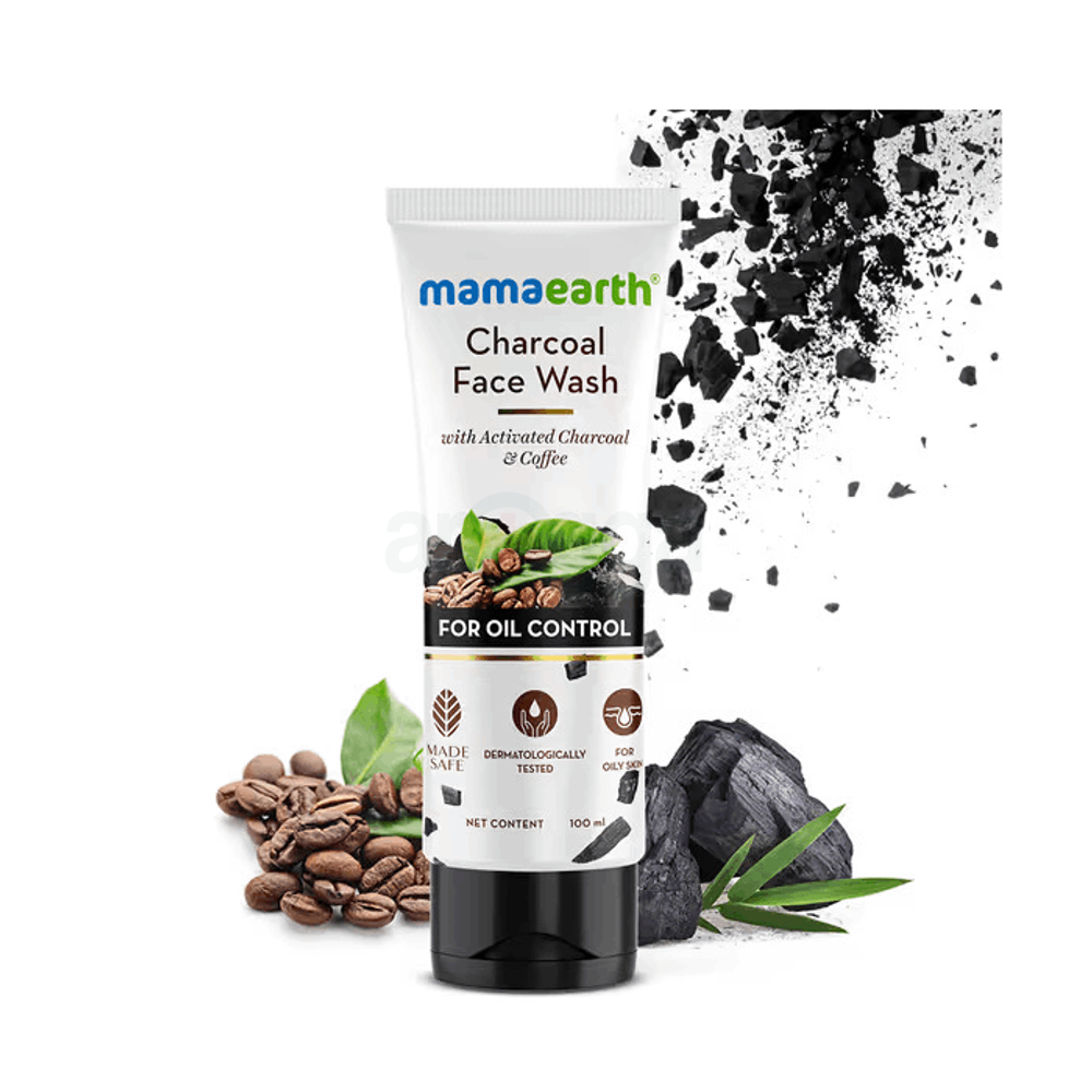 Mamaearth Charcoal Facewash for Oil Control 100ml  