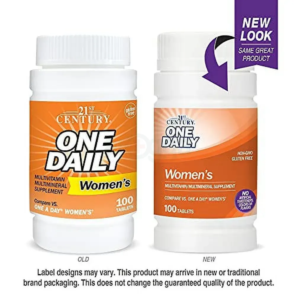 21st Century One Daily Women’s Multivitamin 100 Tablets  