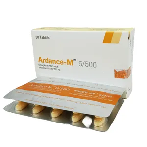 Ardance-M 500 5mg+500mg Tablet