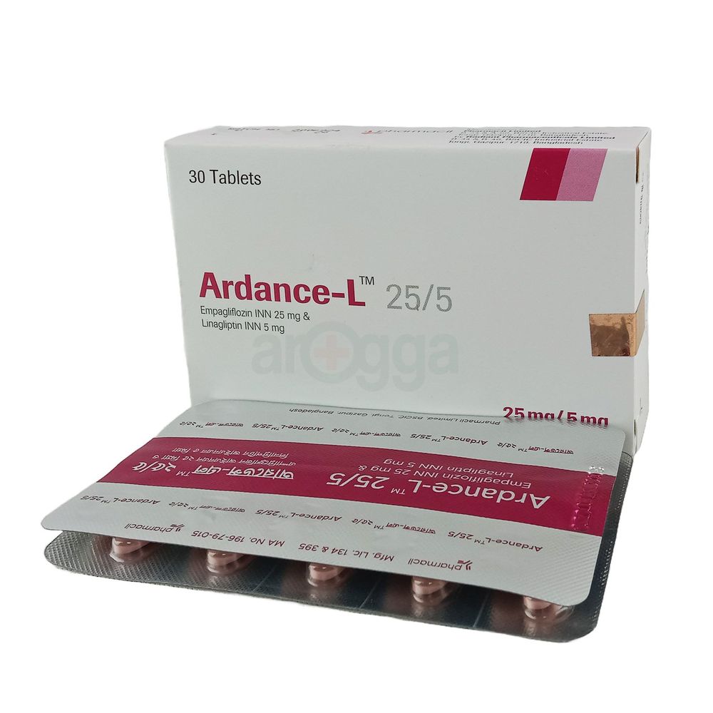 Ardance-L 25/5 25mg+5mg Tablet