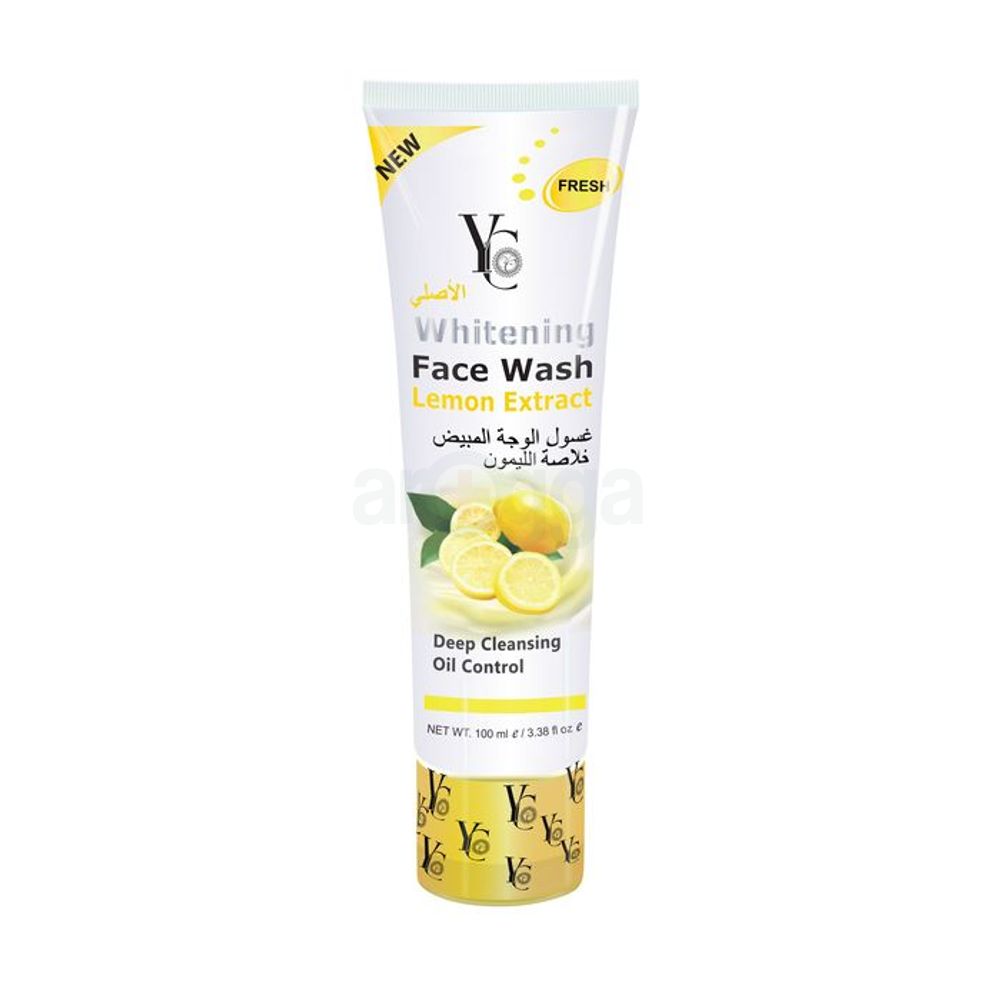 YC Whitening Face Wash Lemon Extract 100ml  