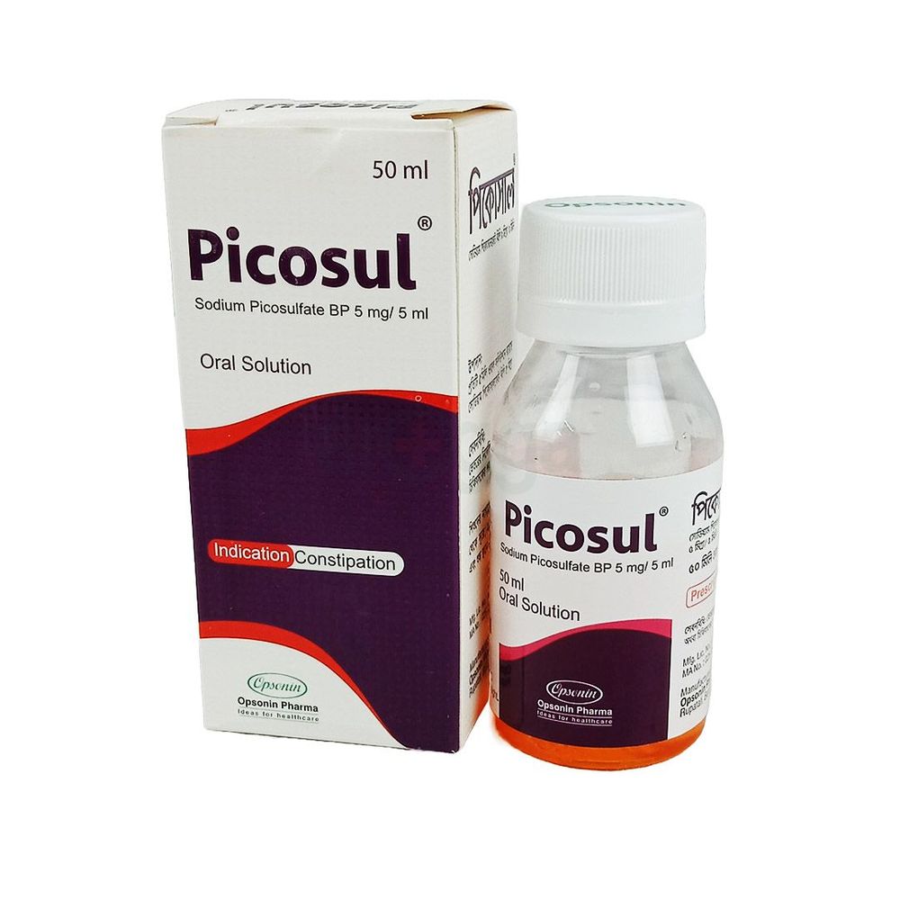Picosul 50 ml 5mg/5ml Syrup