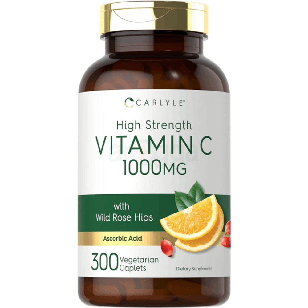 Carlyle Vitamin C 1000mg | 300 Vegetarian Caplets   