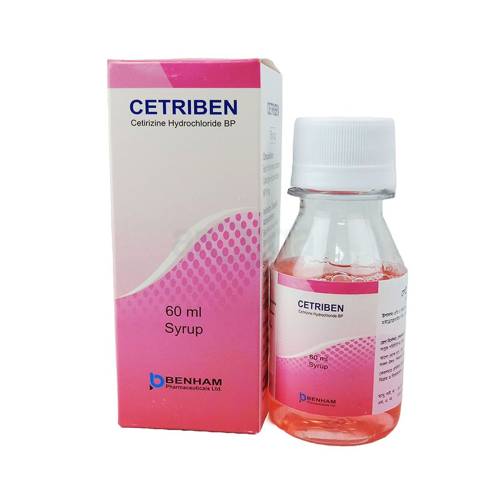 Cetriben 5mg/5ml Syrup