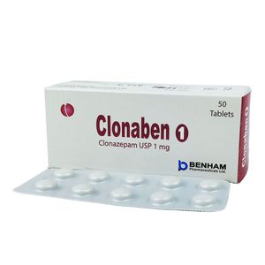 Clonaben 1mg Tablet