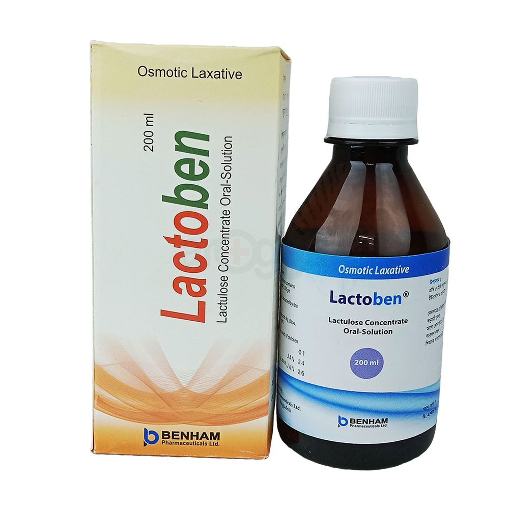 Lactoben 200ml 3.35gm/5ml Oral Solution