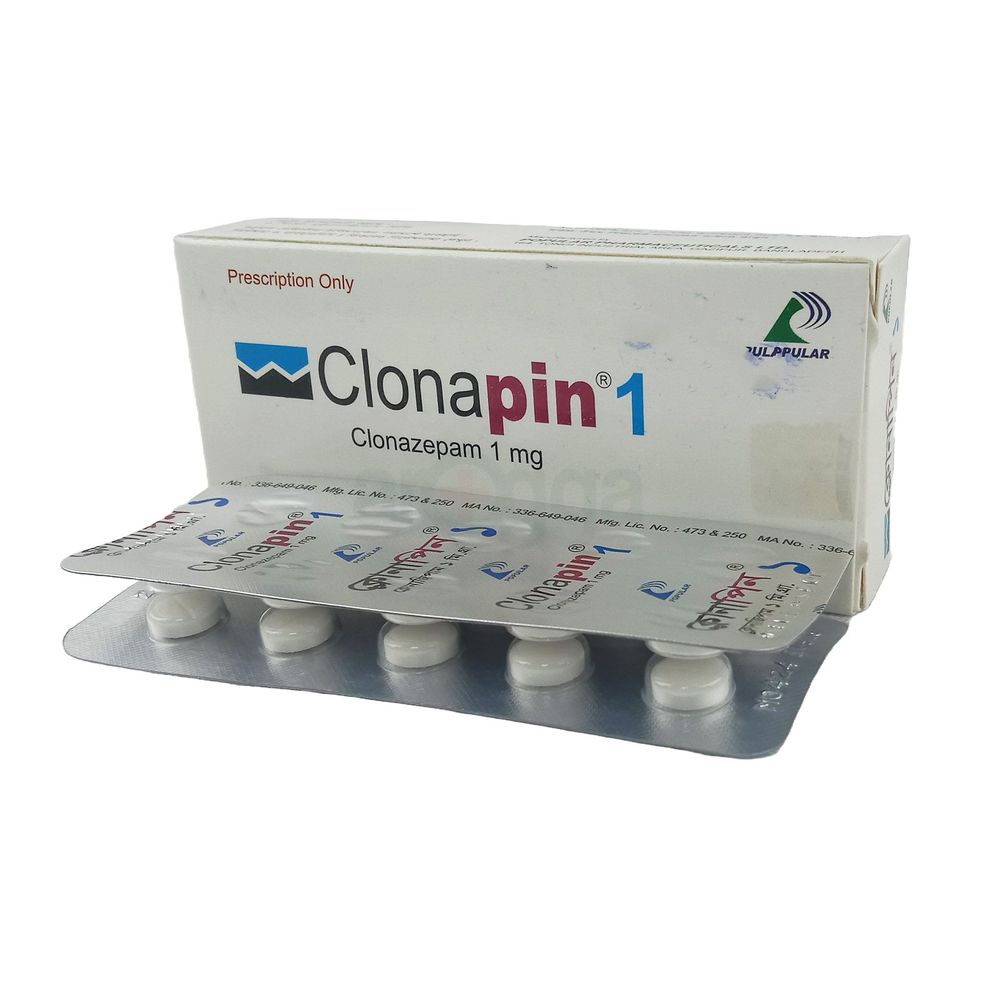 Clonapin 1mg Tablet