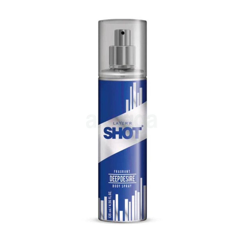 Layer'r Shot Deep Desire Body Spray for Men 135ml  