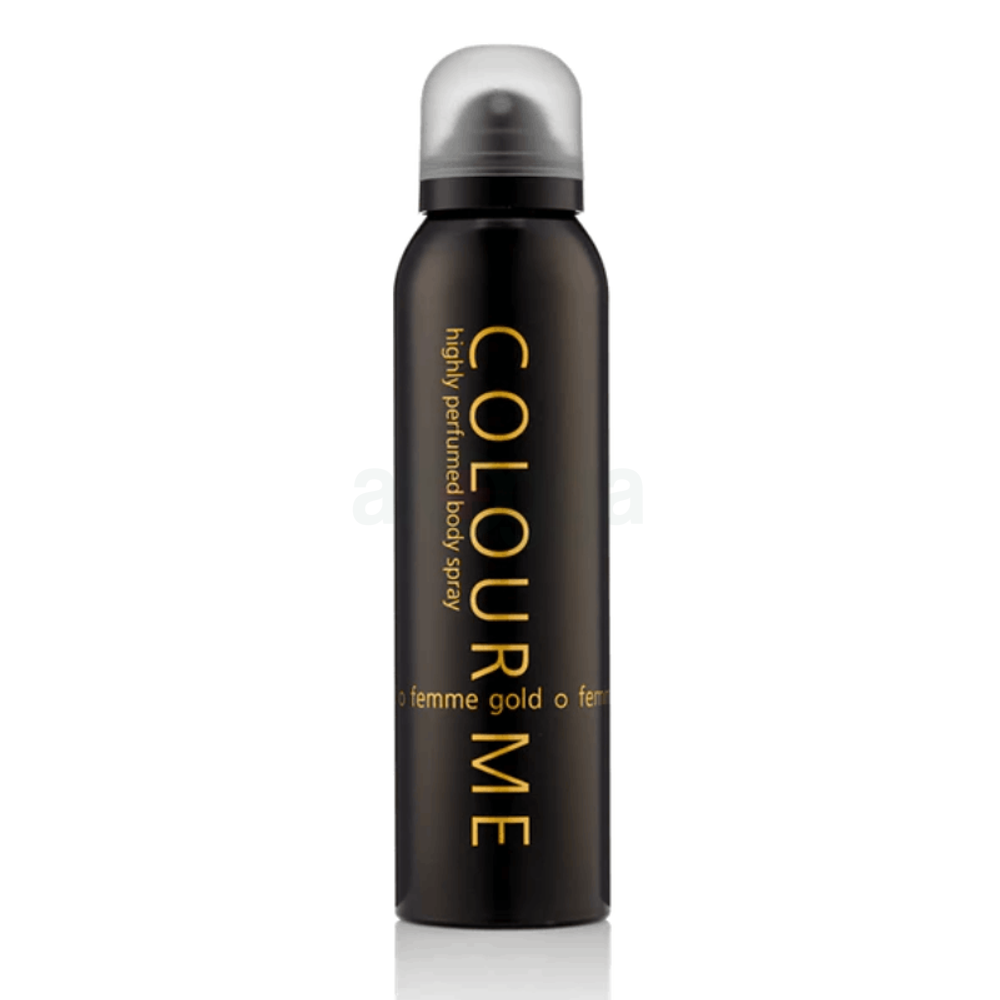 Colour Me Body Spray Gold Women 150ml  