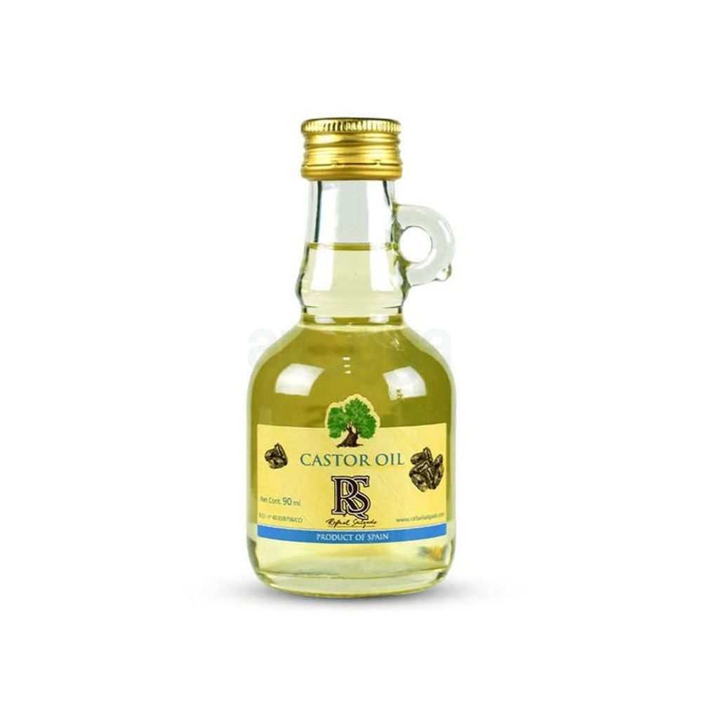 RS Castor Oil Glass Jar 90ml  