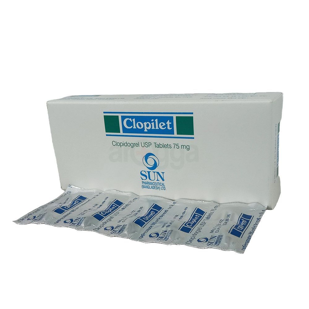 Clopilet 75mg Tablet