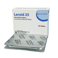 Leroid 25 Tablet 25mcg Tablet