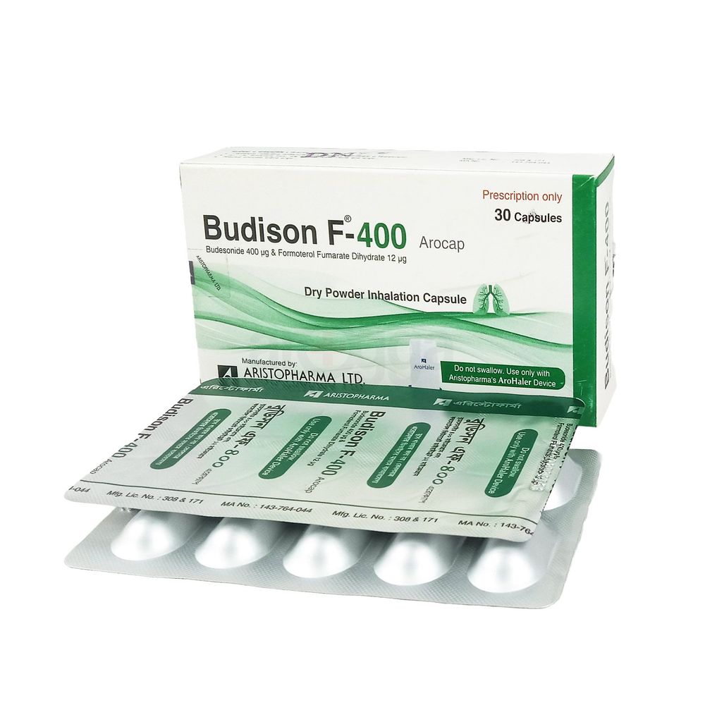 Budison F 400 400mcg+6mcg Capsule