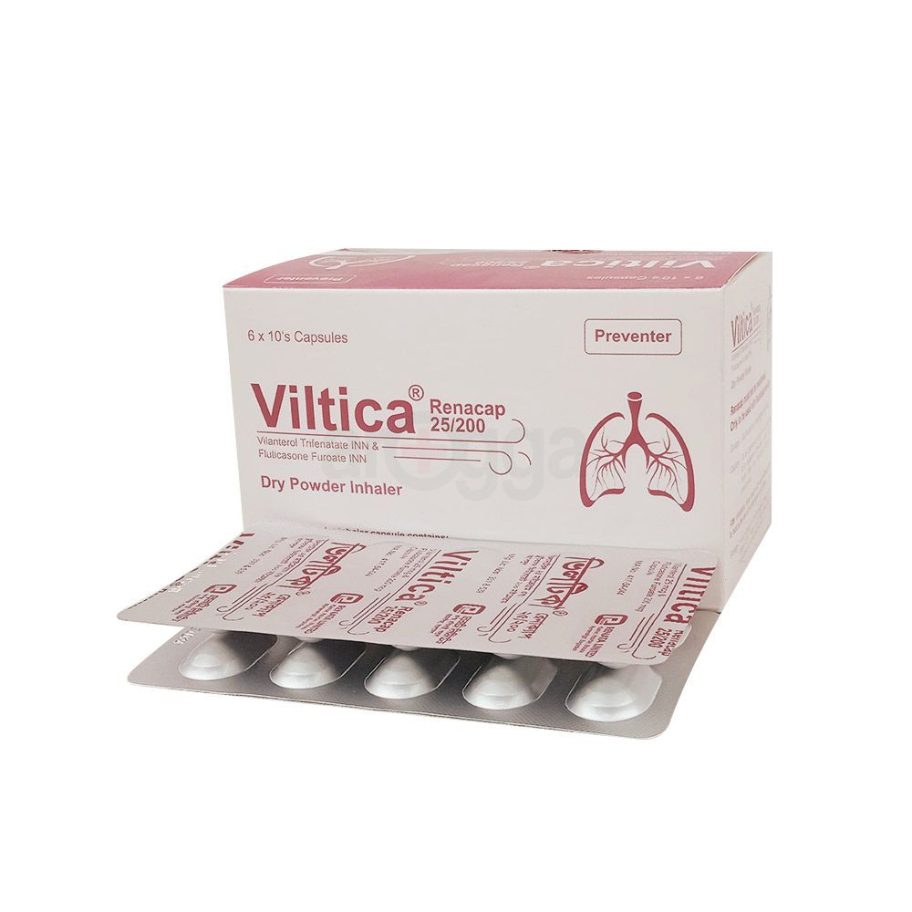 Viltica 25/200 Renacap 25mcg+200mcg Capsule