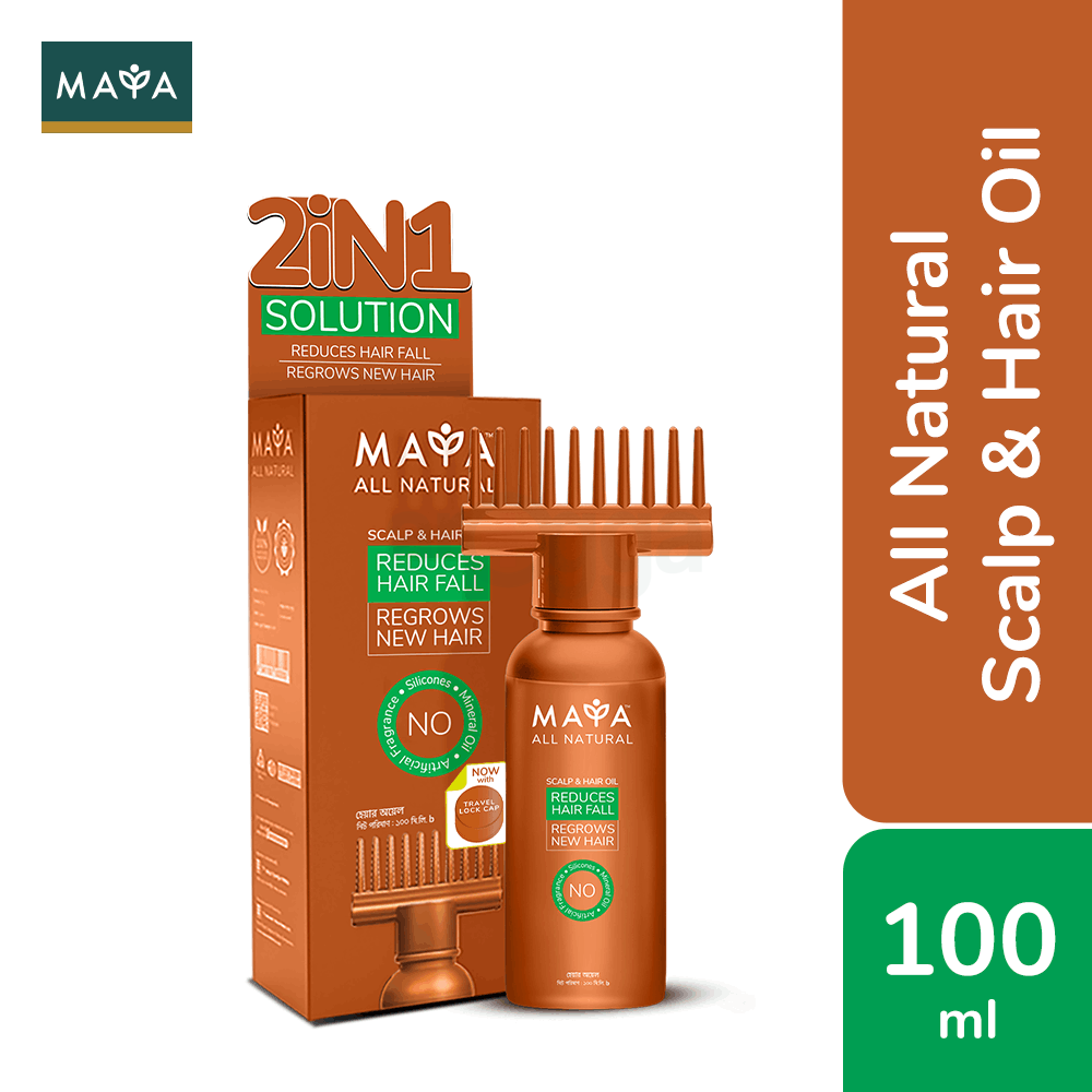 Maya All Natural Hair & Scalp Oil 100ml  