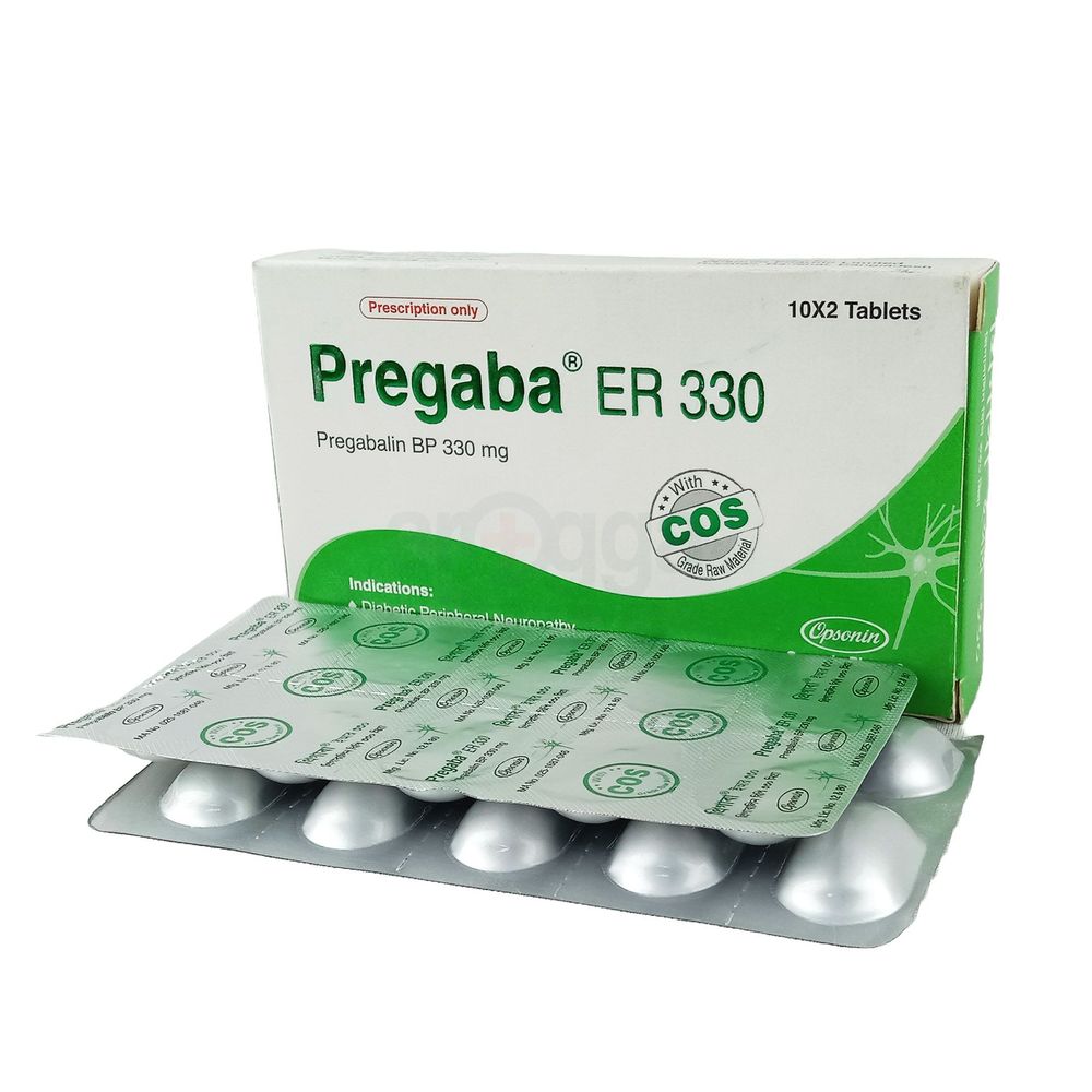 Pregaba ER 330mg Tablet