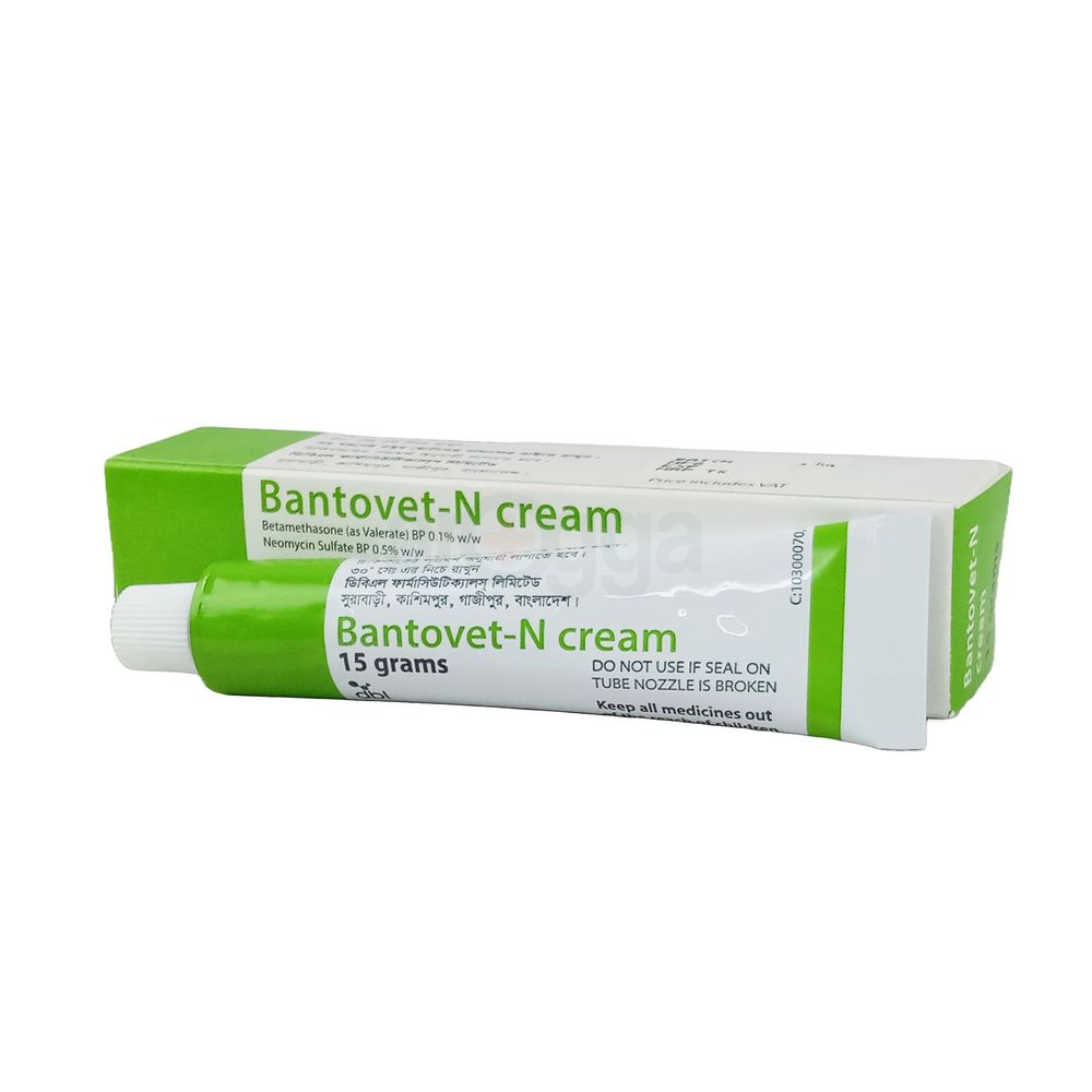 Bantovet-N Cream 0.1%+0.5% w/w Cream