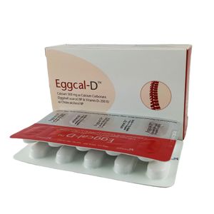 Eggcal-D 500mg+200IU Tablet