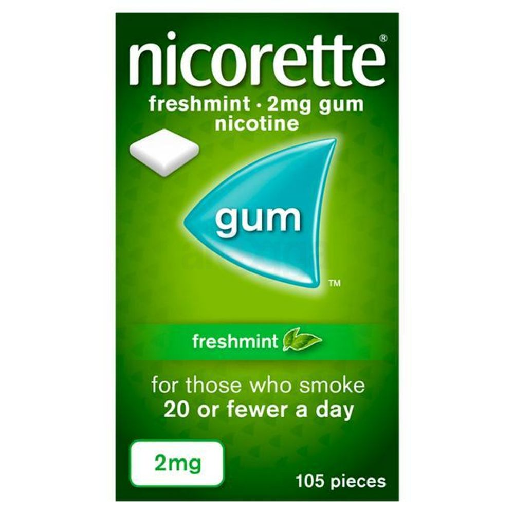 Nicorette Freshmint Nicotine 2mg 105 Tablets  
