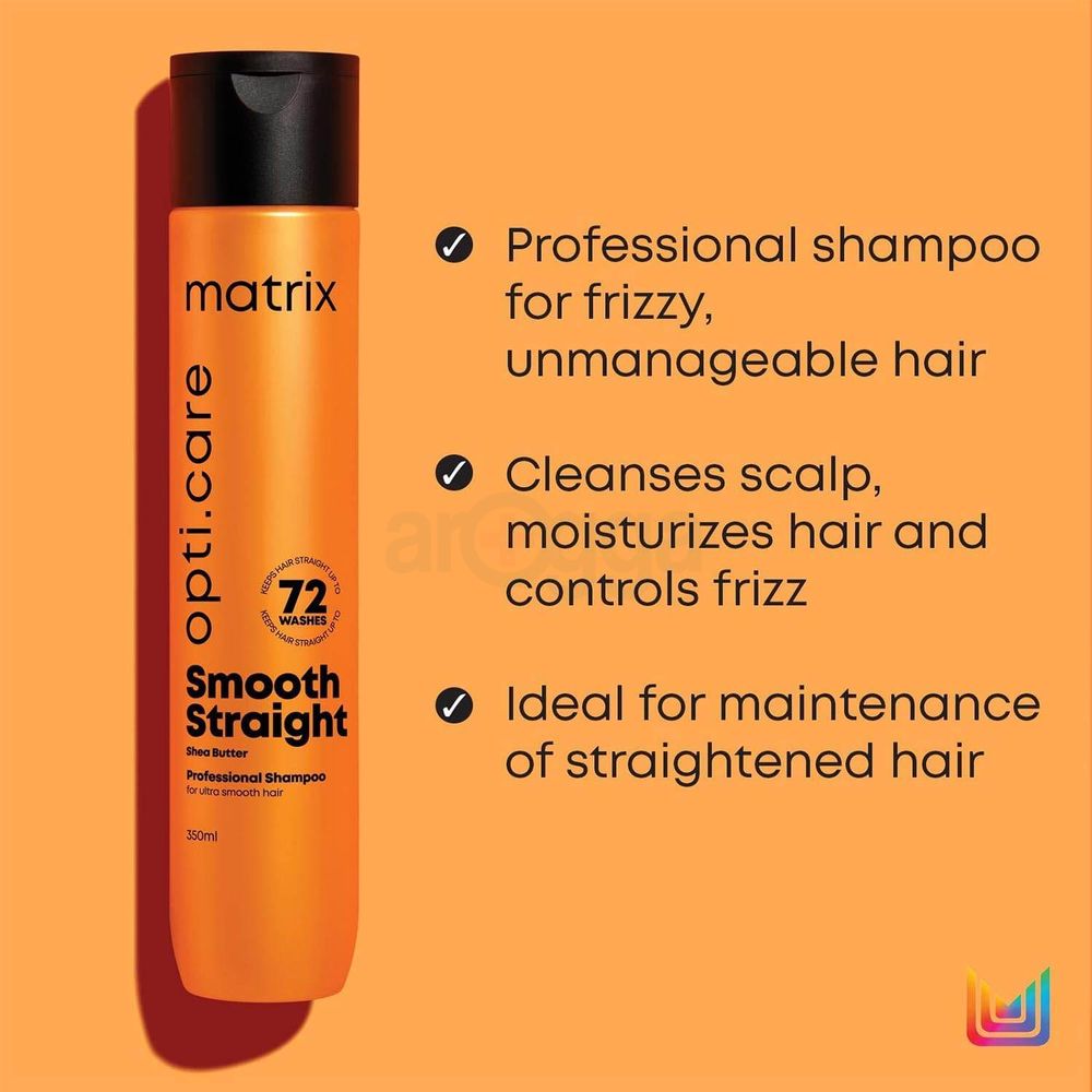 Matrix Opti Care Smooth Straight Shea Butter Professional Shampoo 200ml  