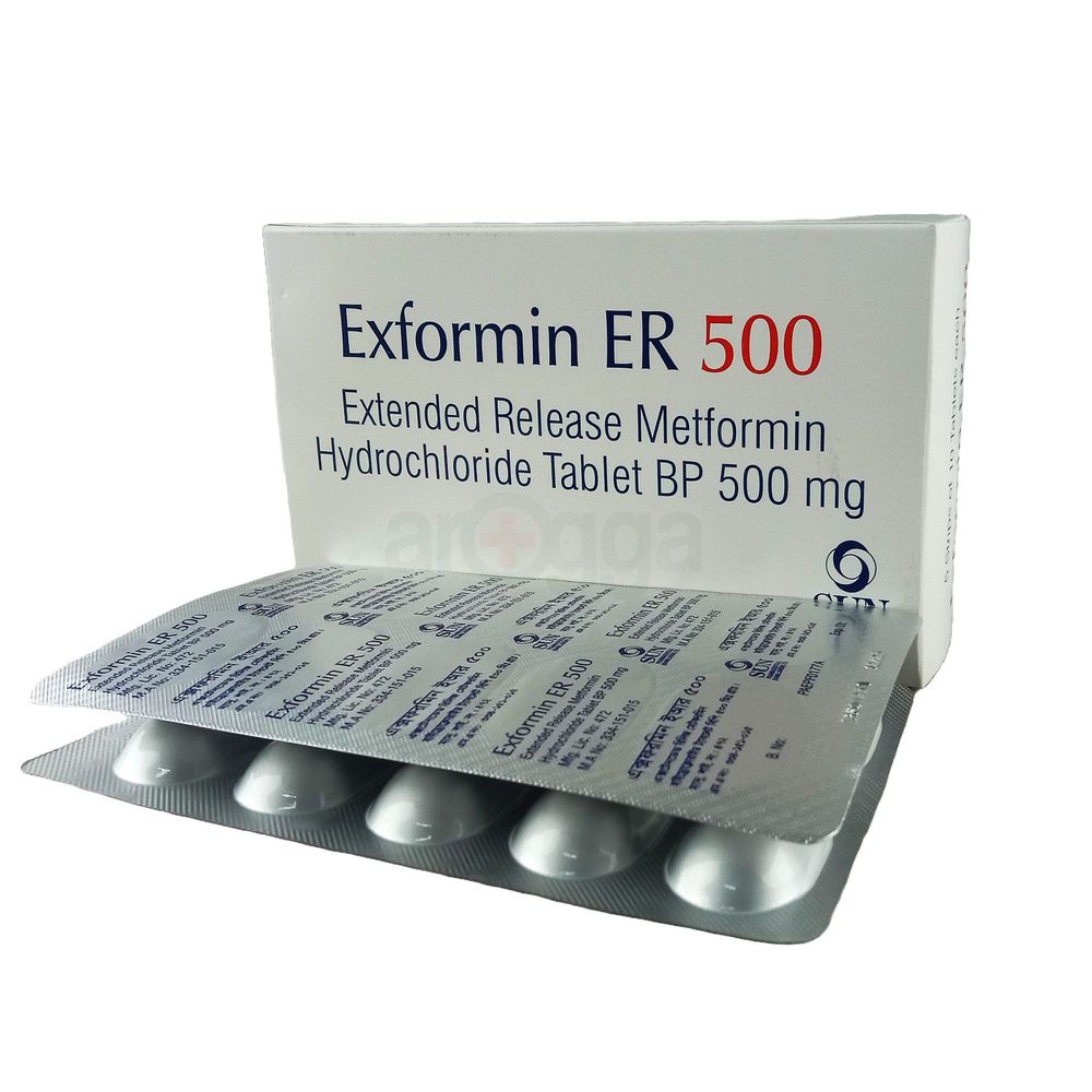 Exformin ER 500mg Tablet