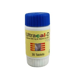 Ulltracal 500mg+200IU Tablet