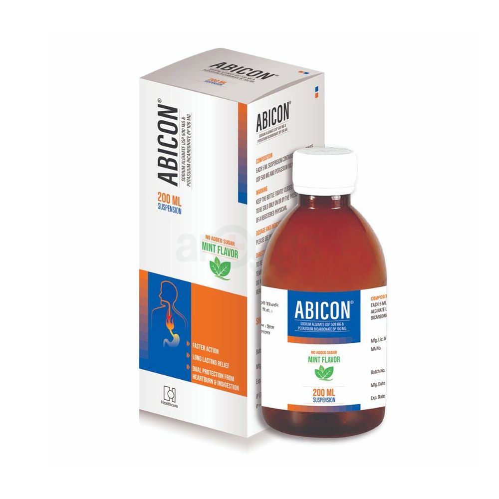 Abicon 100mg+500mg/5ml Suspension