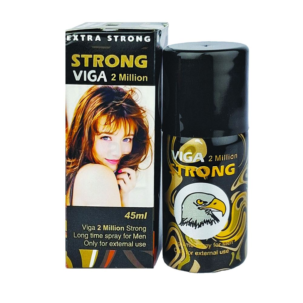 Original Viga 2 Million Extra Strong Long Time Delay Spray For Men  